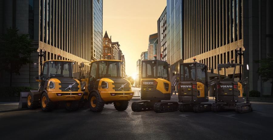 Volvo CE powers a sustainable future with largest range of electric machines