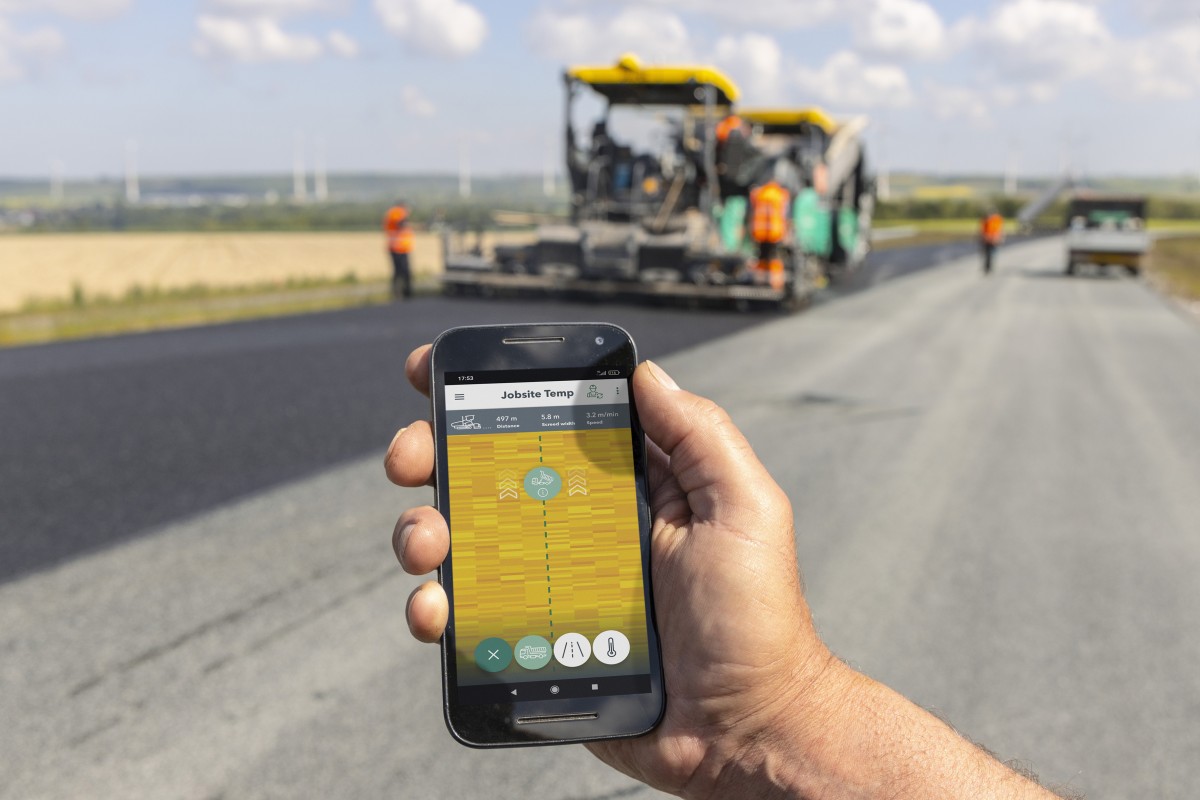 Vögele migliora le soluzioni digitali per le costruzioni stradali