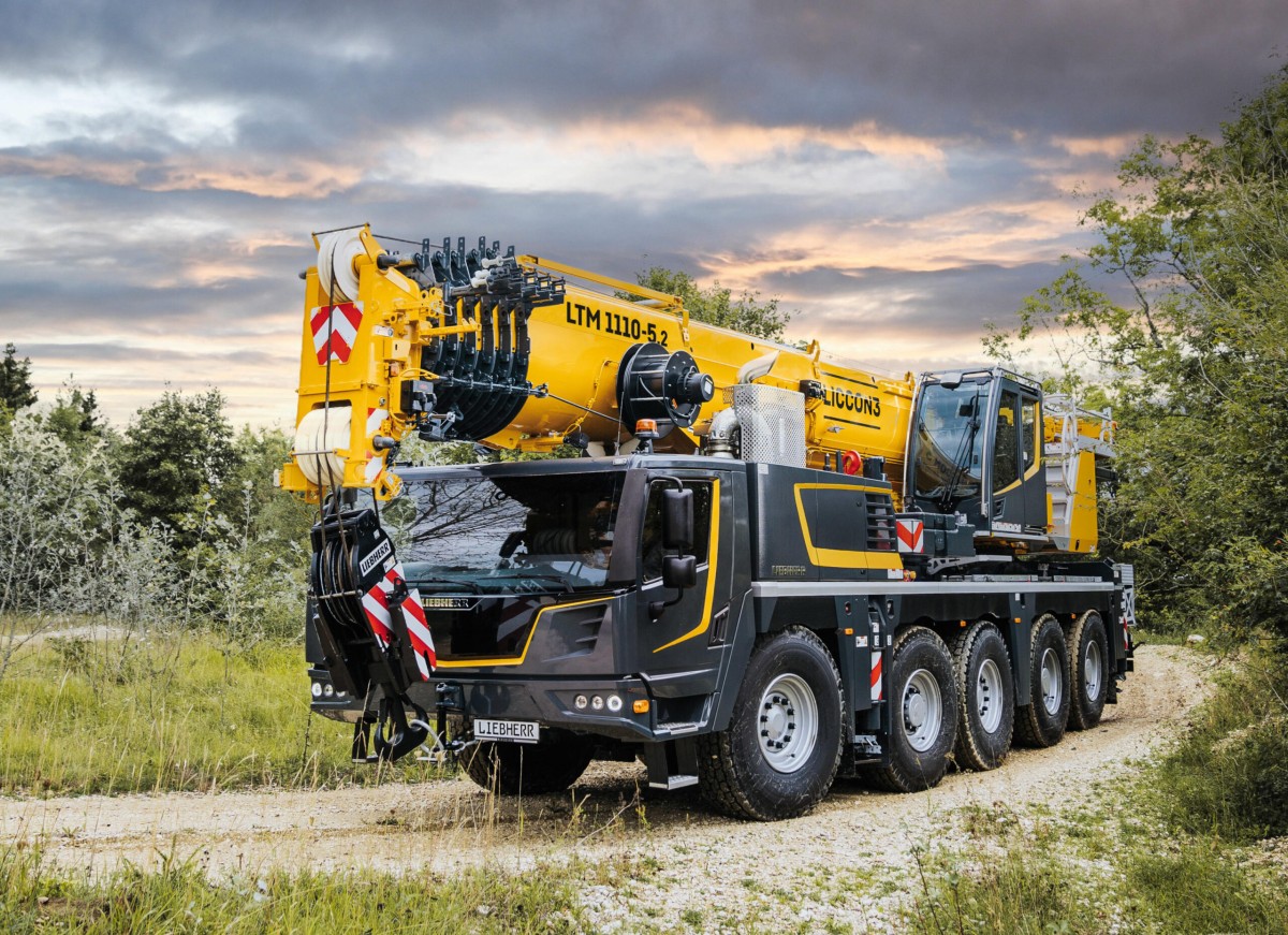 Engineered for the future, built on experience: Liebherr LTM 1110-5.2 mobile crane