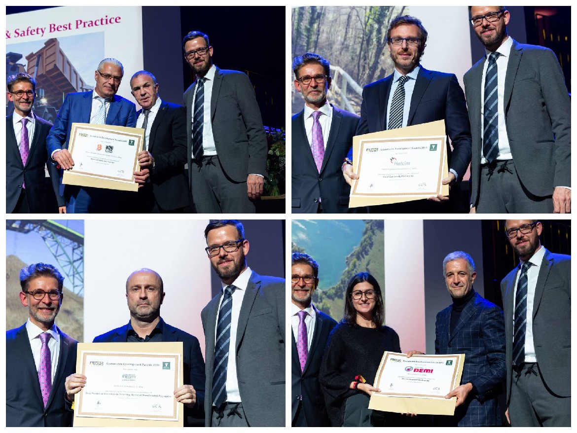 Il concorso europeo per la premiazione delle imprese di cava