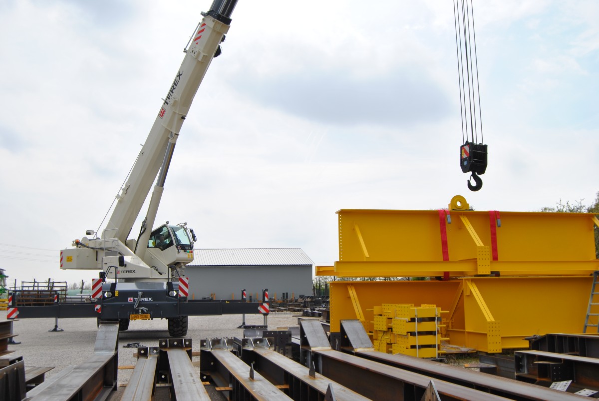 Scandiuzzi Purchase Two Terex Cranes TRT 80s in Italy