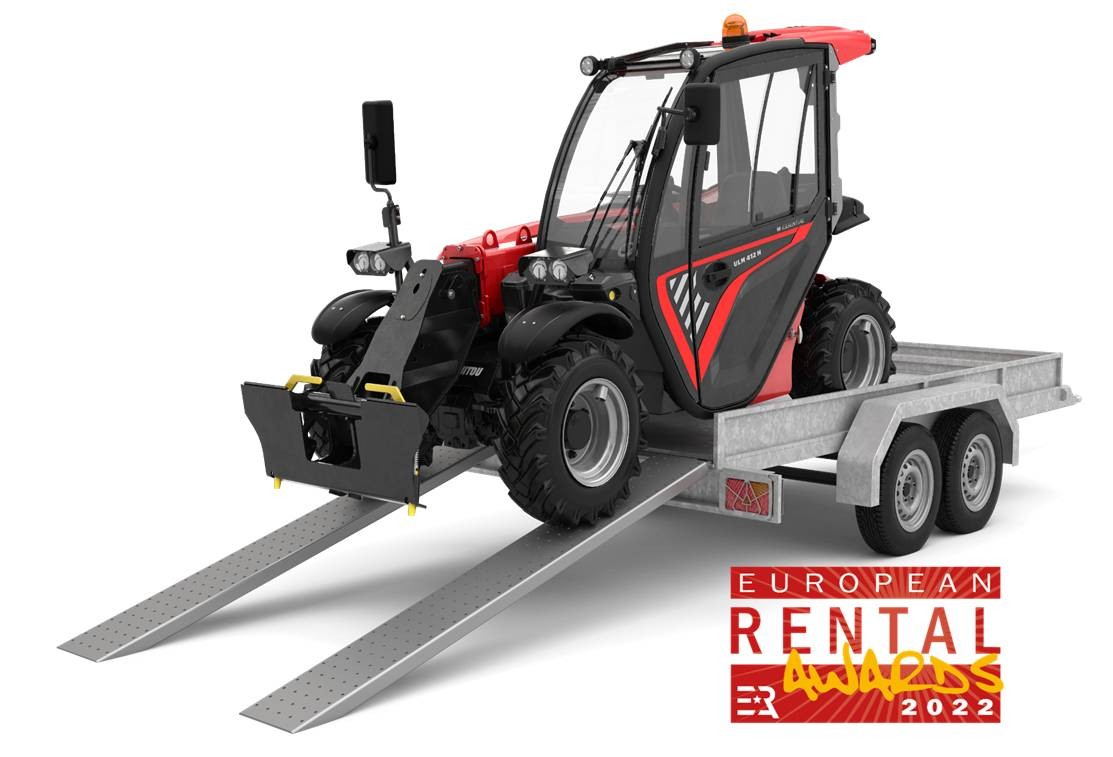 The ULM telehandler of Manitou awarded a prize at the “European Rental Awards”