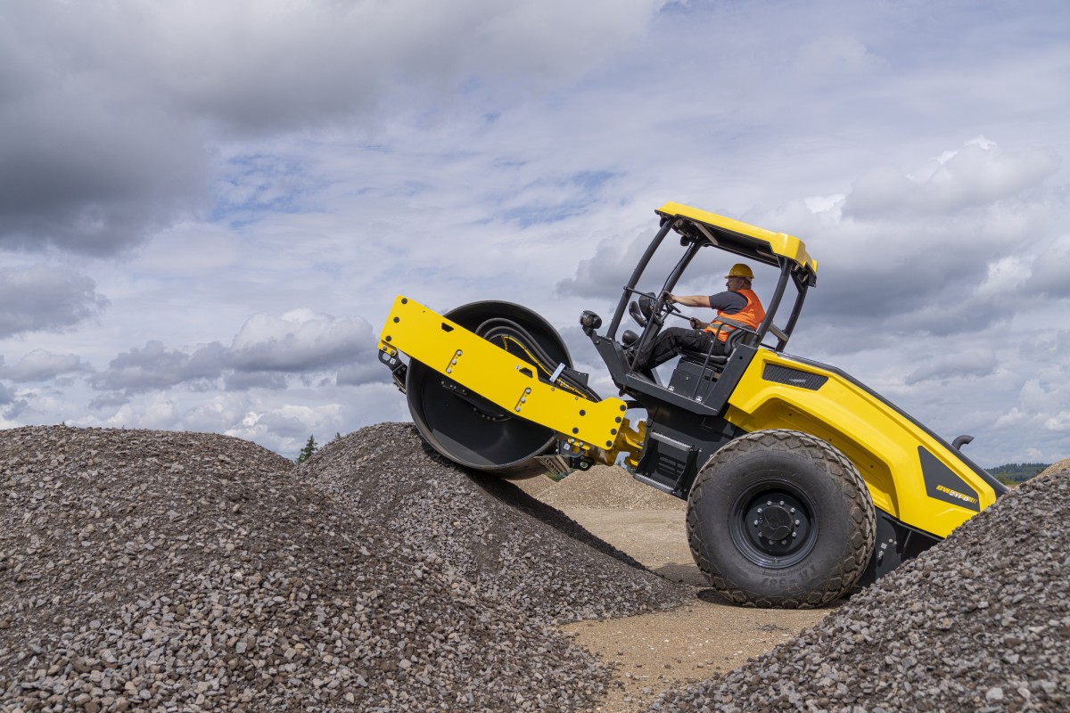 Bomag launches the Smart Line single drum rolles