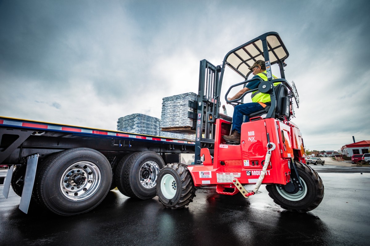 Hiab receives repeat order for MOFFETT truck mounted forklifts