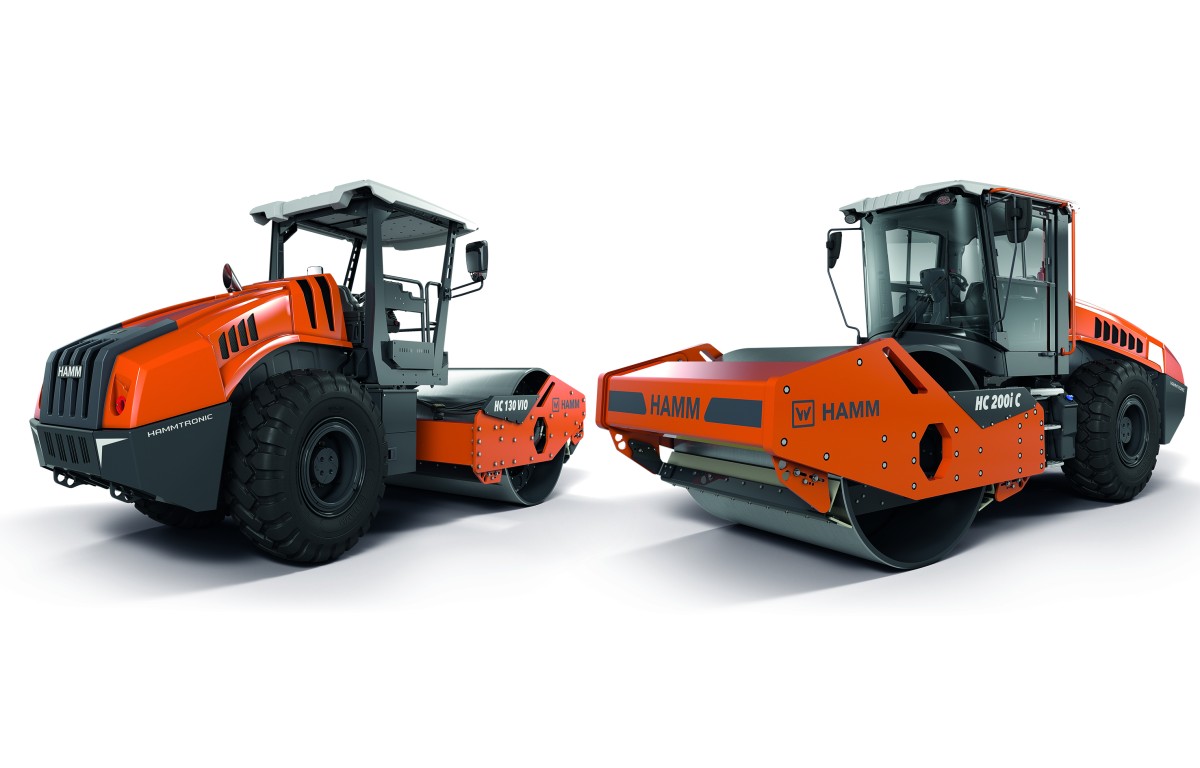 A new generation of Hamm compactors for earthworks