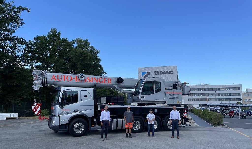 Bissinger takes delivery of new Tadano HK 4.050-1 truck-mounted crane