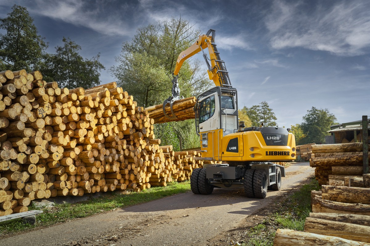 Liebherr presents new LH 26 M Timber Litronic timber truck