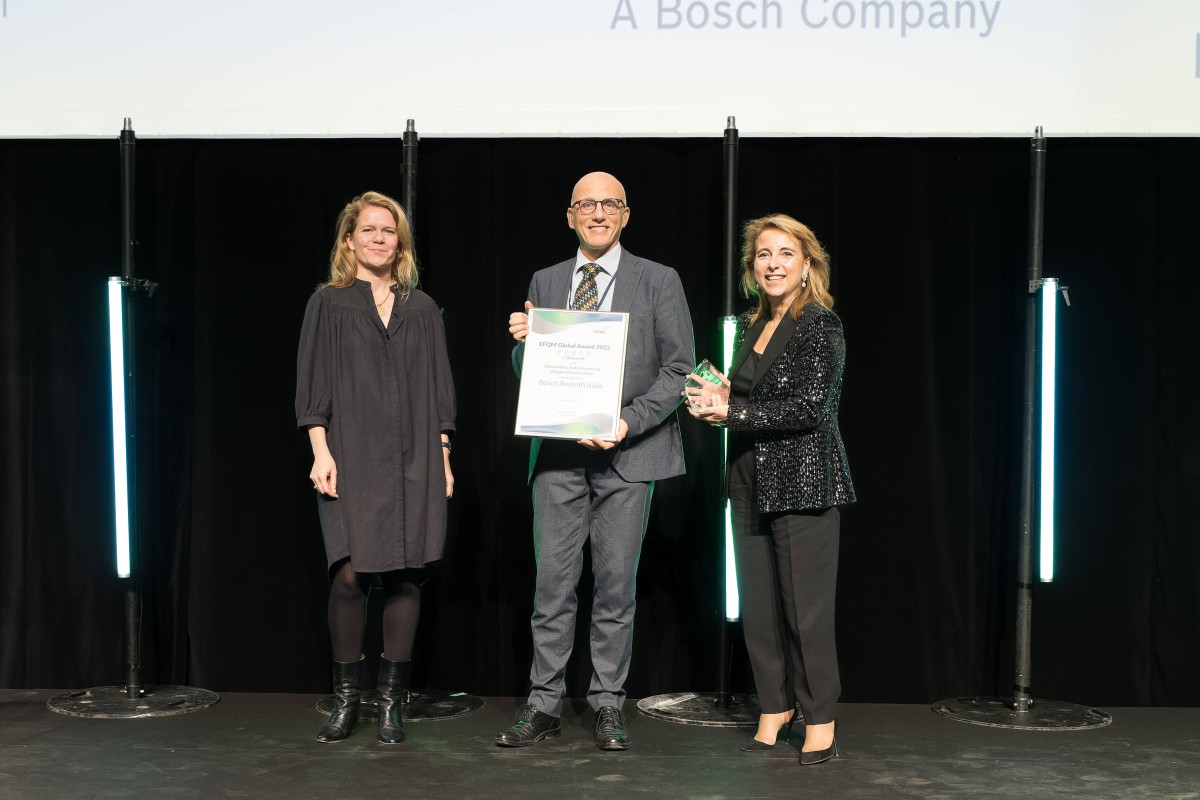 EFQM Global Award: cinque diamanti per Bosch Rexroth Italia
