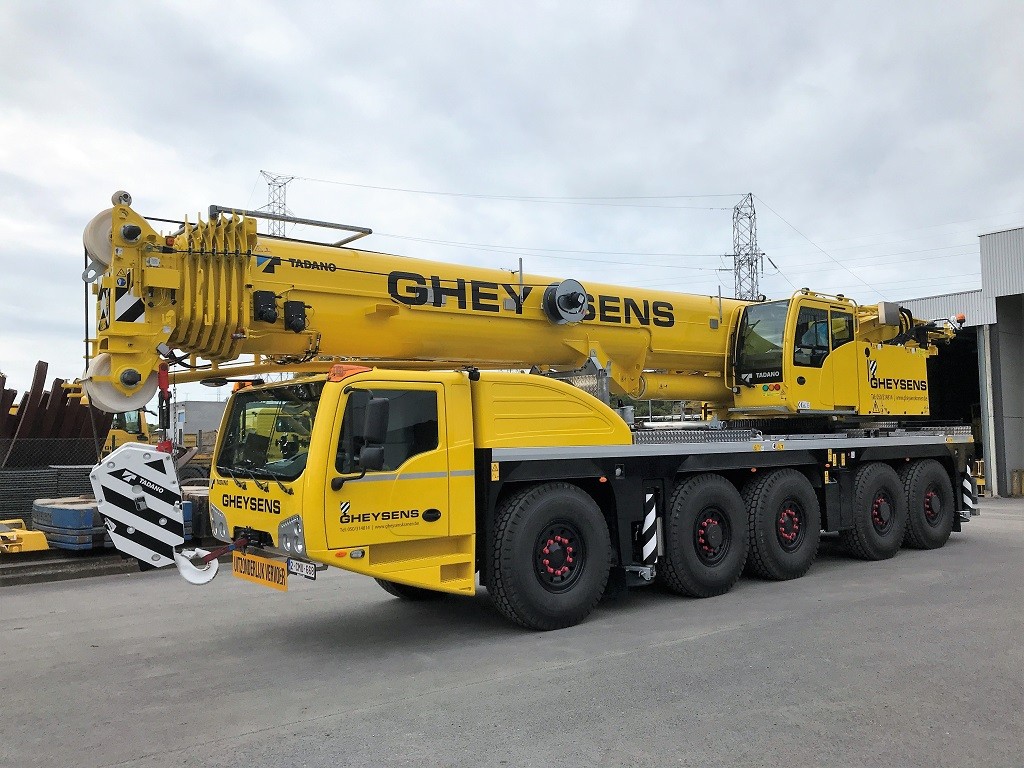 Gheysens Smart Lifting takes delivery of Tadano AC 5.160-1 All Terrain Crane