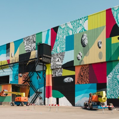 Eurotecno per il nuovo murale celebrativo di Acciaierie di Calvisano