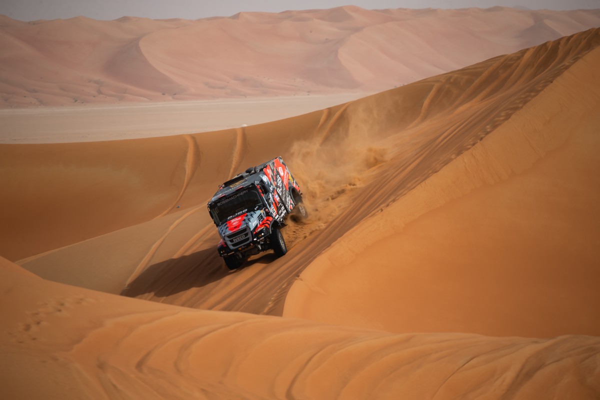 Rally Truck with Allison Transmission Wins Dakar 2023