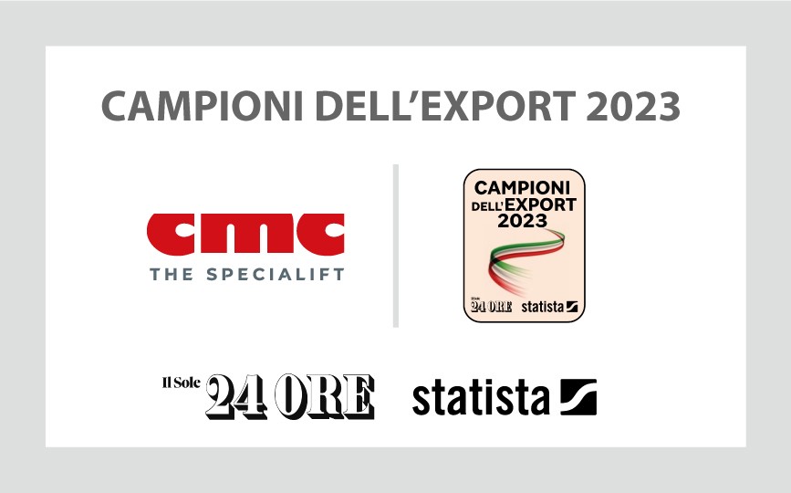 CMC è tra i Campioni dell’Export 2023