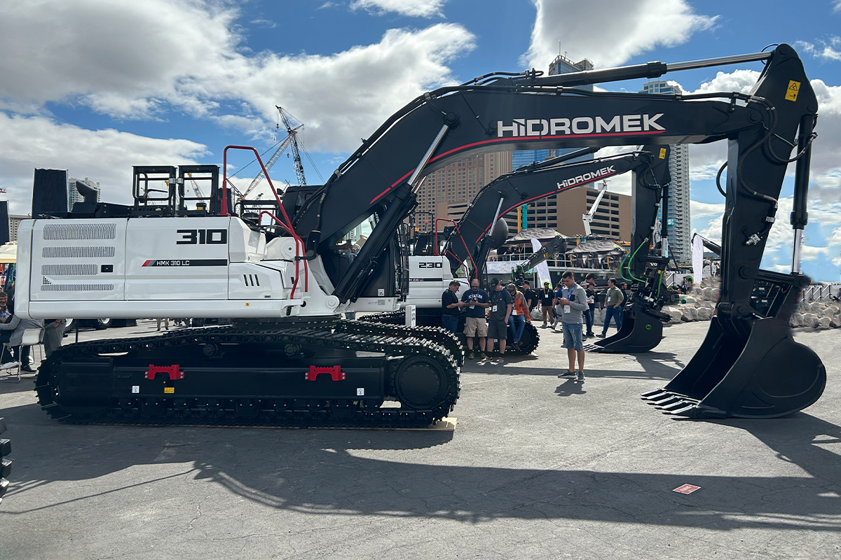 Hidromek met with construction sector at Conexpo 2023