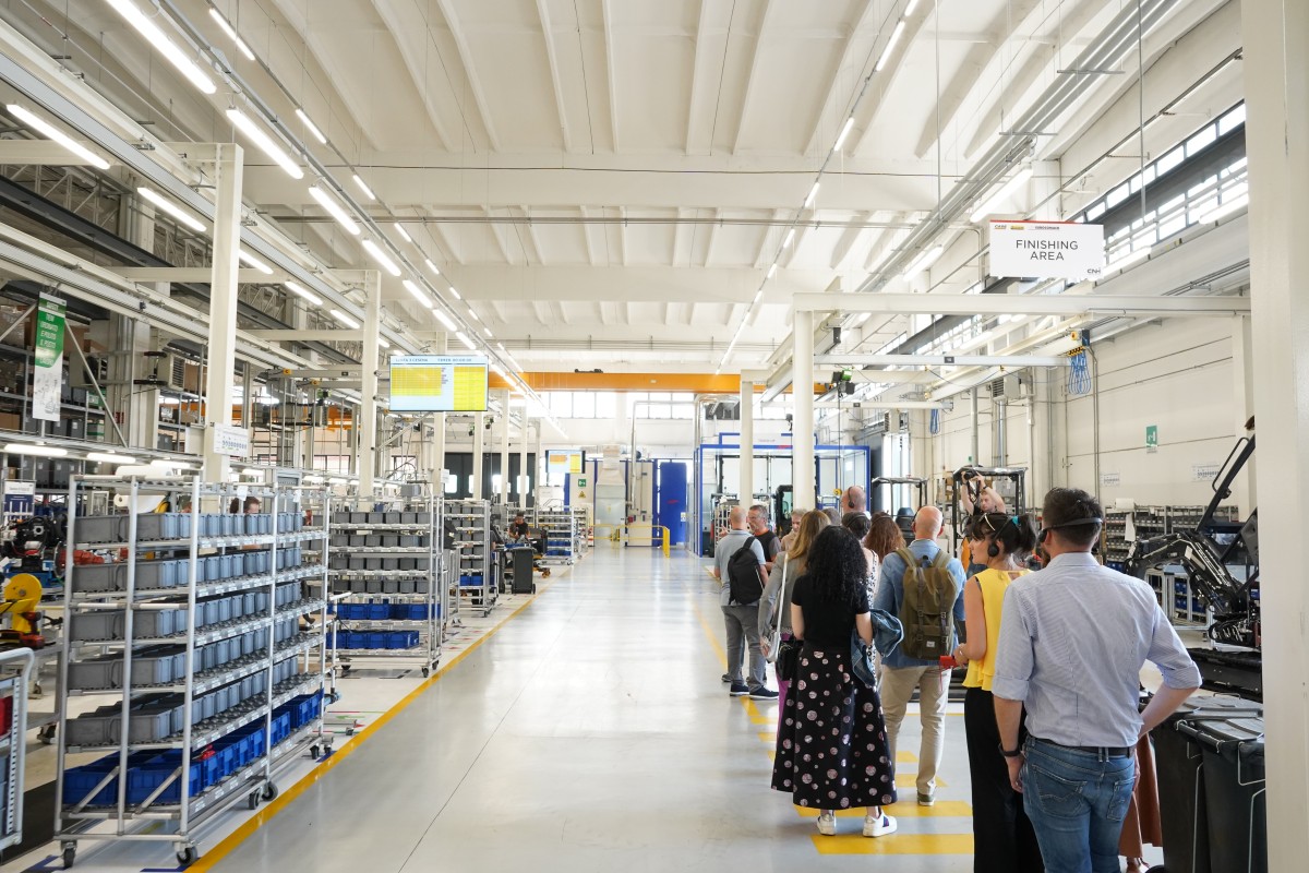 CNH Industrial inaugura il nuovo stabilimento di Cesena