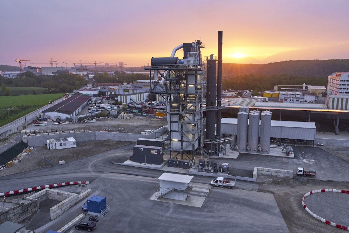 First Benninghoven's Recycling Priority Plant (RPP) begins asphalt production in Switzerland