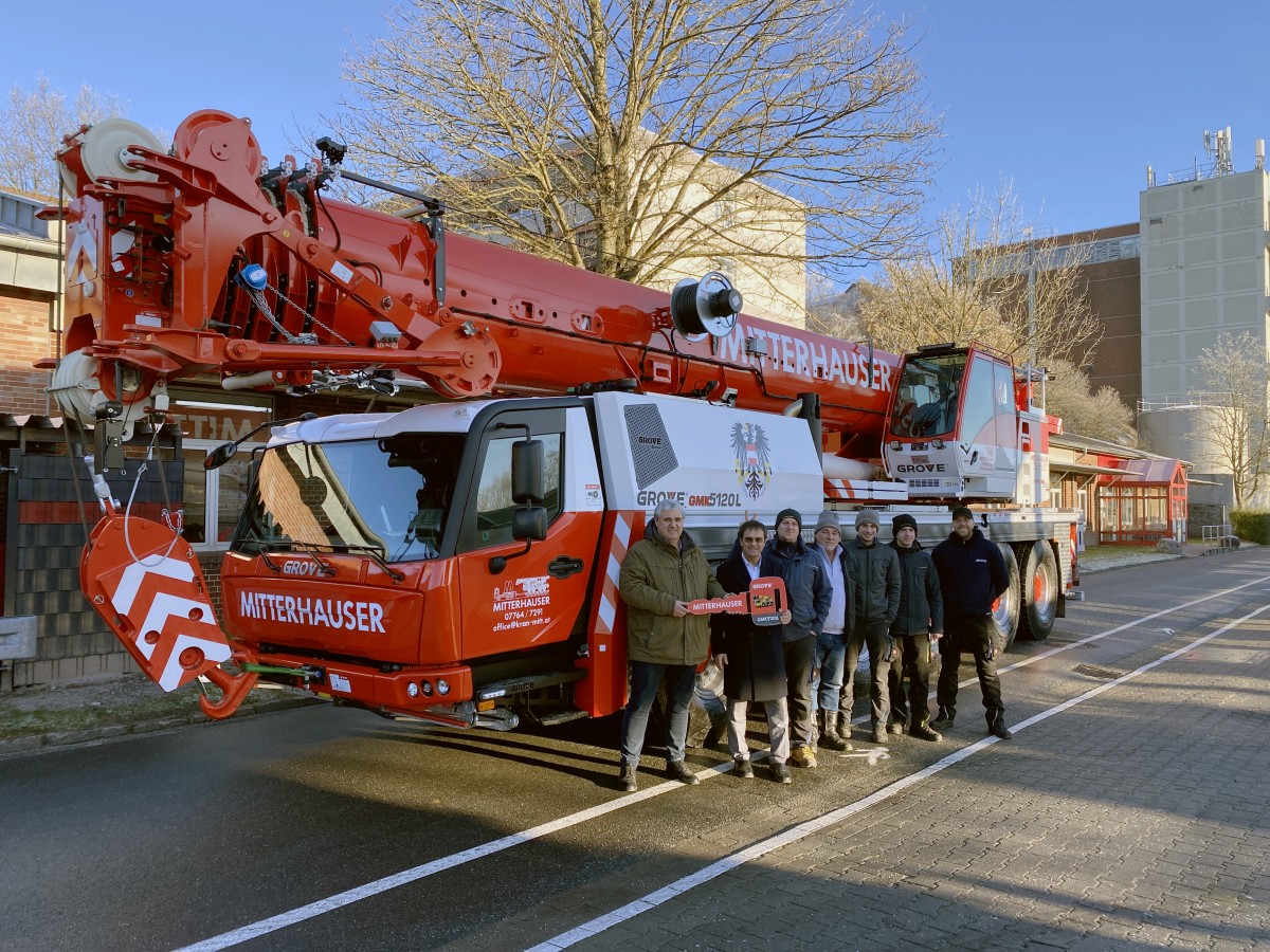 Kran-Mitterhauser Grove crane fleet expands with GMK5120L