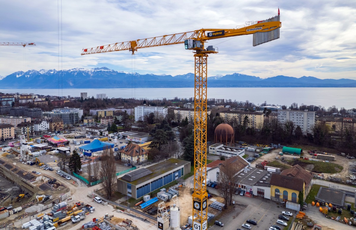 Implenia partners with Stirnimann and Potain on Central Malley project in Switzerland