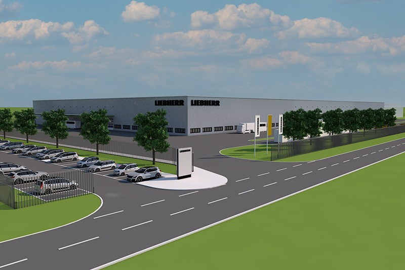 New Liebherr production site in Alsace