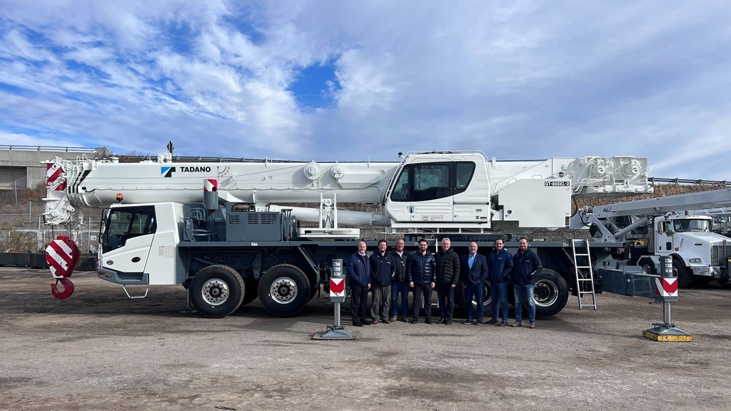 Cropac Equipment Purchases First Tadano GT-800XL-2 in Canada