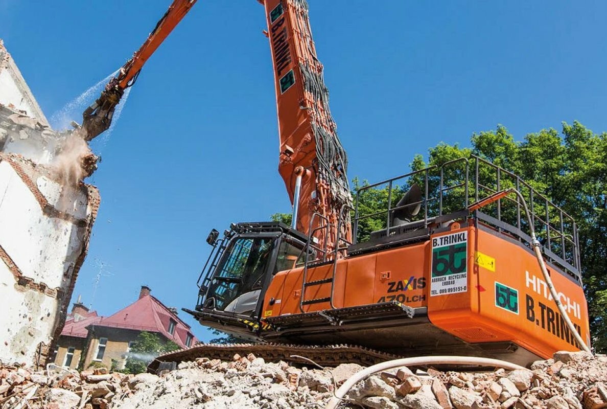 Hitachi: Maximising efficiency, uptime and safety on demolition sites