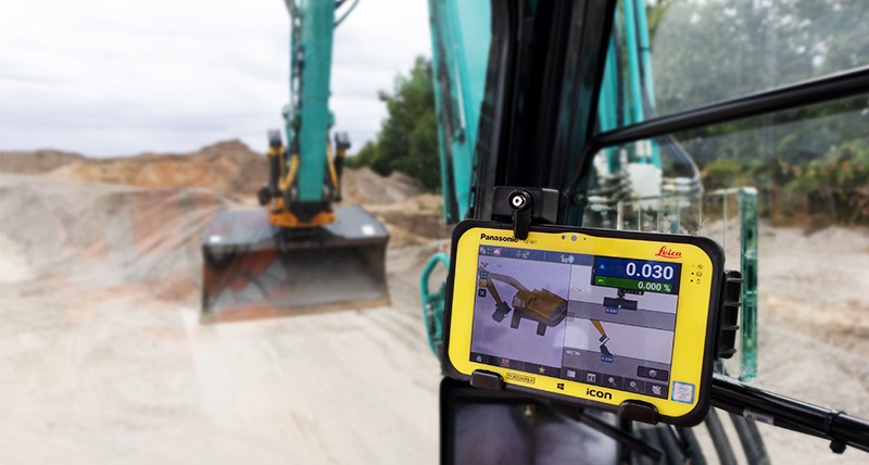 Leica Geosystems launches the Leica iCON site excavator