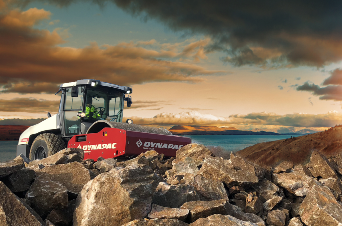 The Dynapac CA3500D SEISMIC Soil Roller takes compaction to a new level