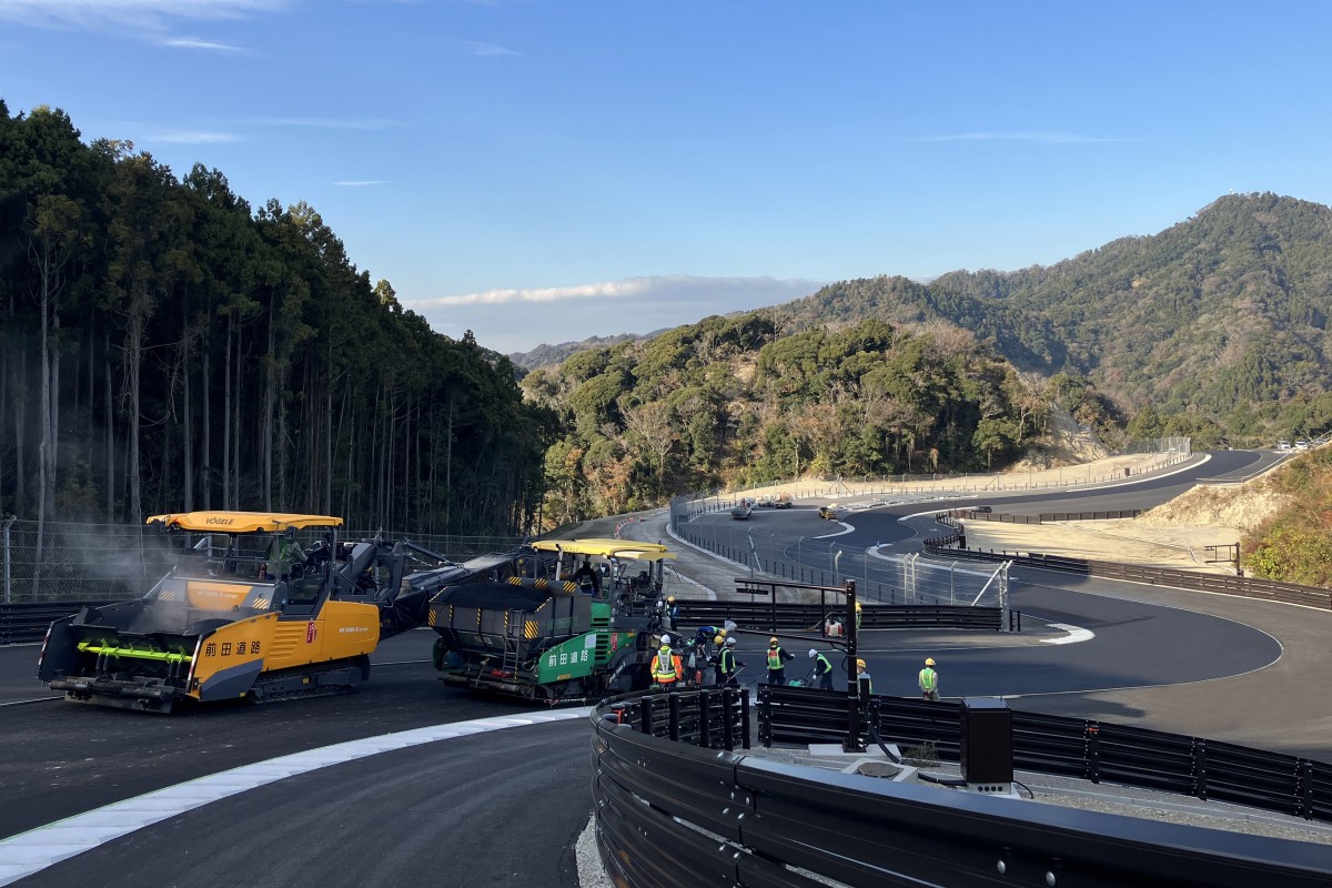 Vögele: spettacolare realizzazione di un autodromo in Giappone