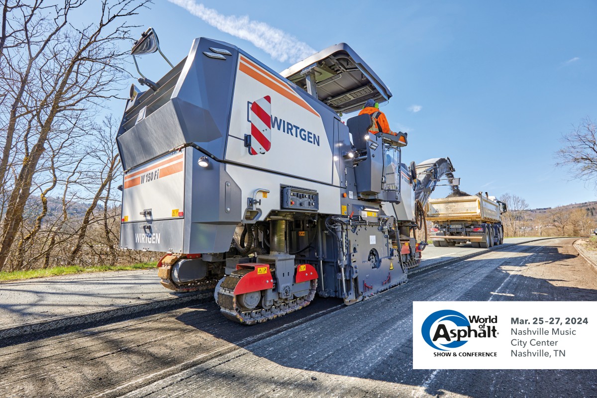 The Wirtgen Group Brings a World Premiere to World of Asphalt 2024