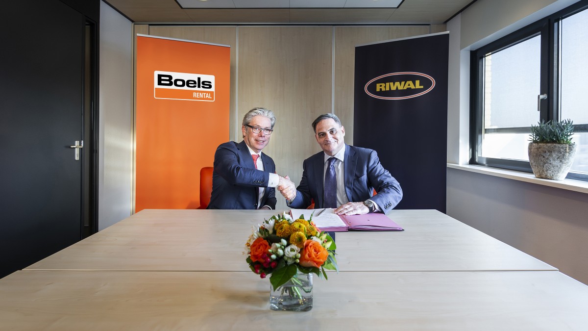 Boels Rental ha annunciato l'acquisizione di Riwal