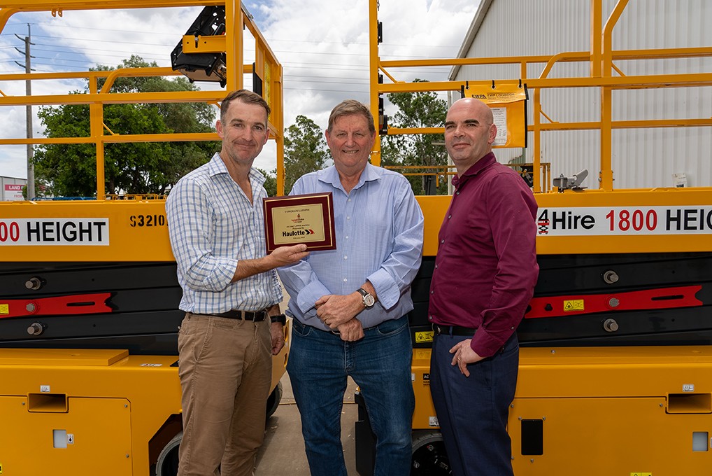 Height 4 Hire added its 1000th machine to its fleet, and it's a Haulotte Optimum 8