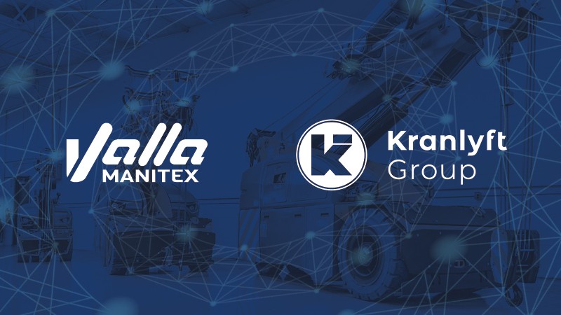 Kranlyft Group è il nuovo distributore ufficiale di Manitex Valla in Svezia