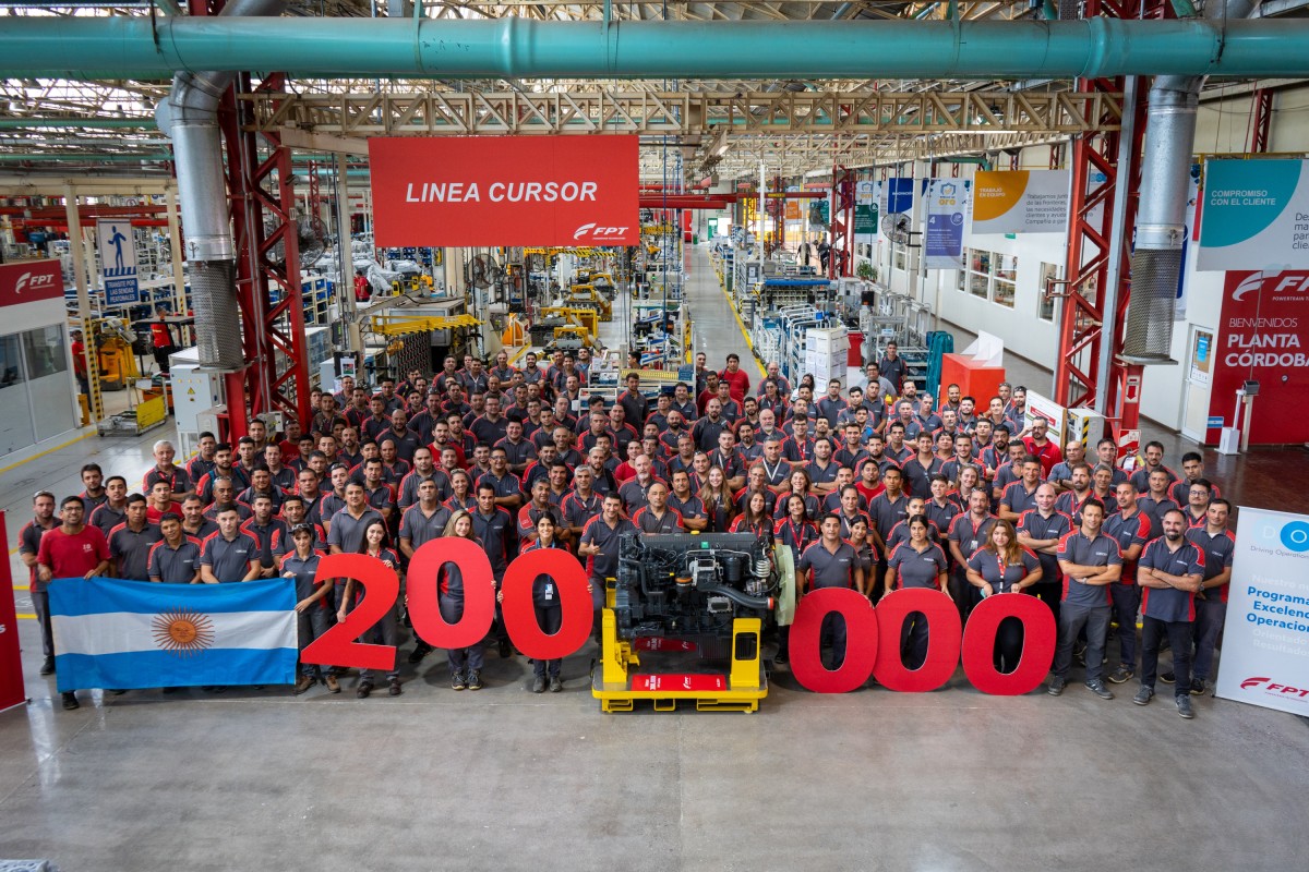 FPT Industrial produce il 200.000° motore a Cordoba