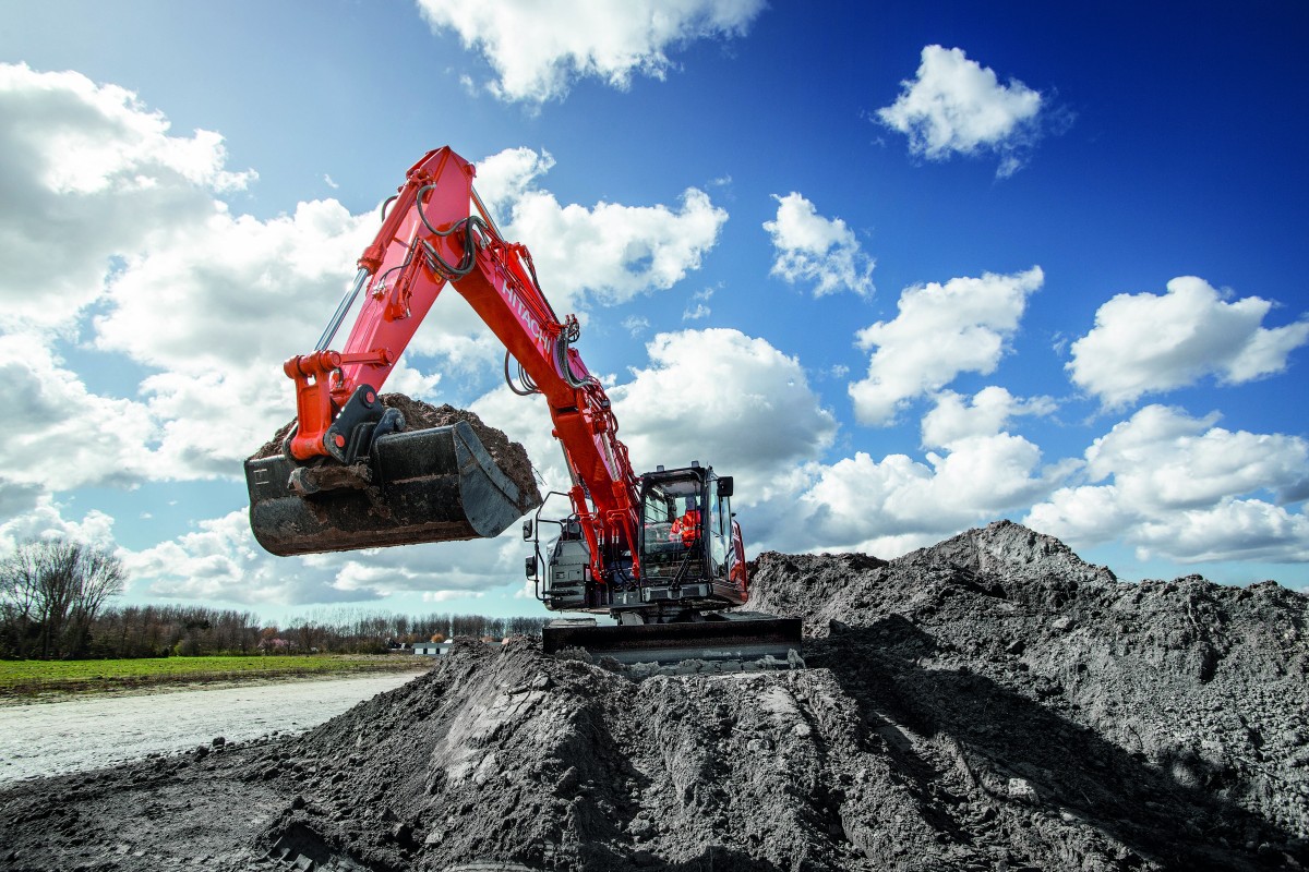 Hitachi presents pioneering safety technology on Zaxis-7 excavator at Intermat