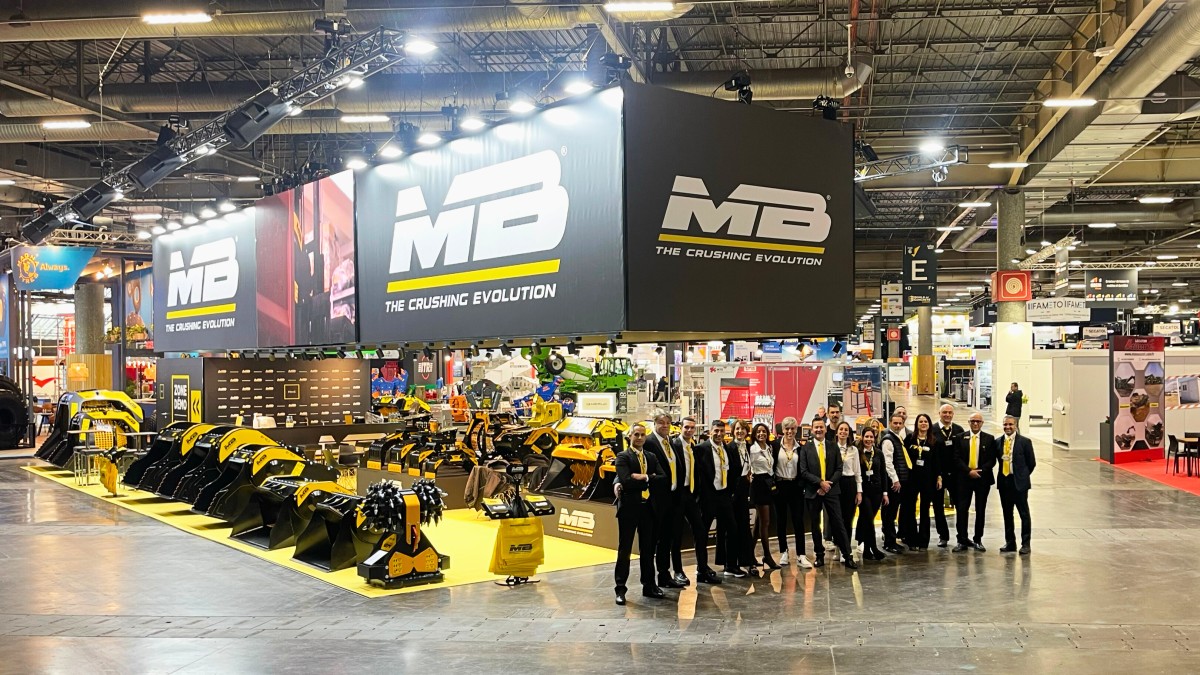 MB Crusher has exhibited its equipments at Intermat 2024