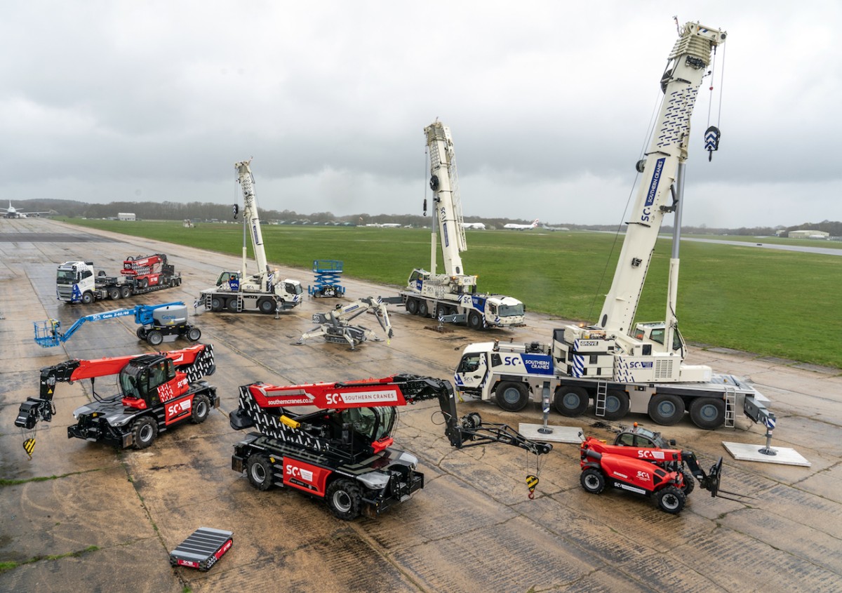 Southern Cranes adds 10 new Grove all-terrain cranes to support growth strategy