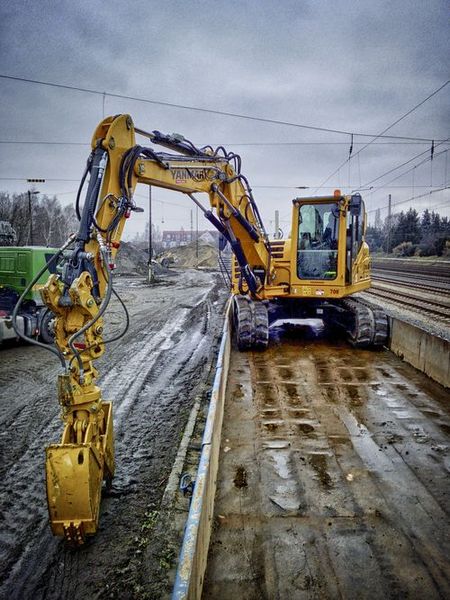 Yanmar Construction Equipment Europe: un escavatore cingolato SV120 per le ferrovie tedesche
