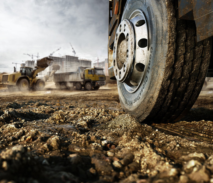 Continental lancia gli pneumatici Conti CrossTrac per i mezzi cava cantiere