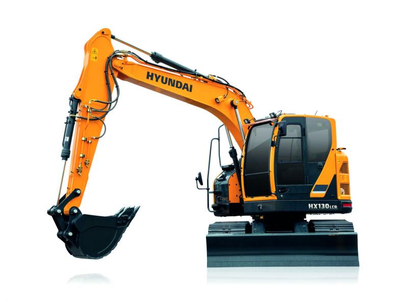 Hyundai lancia il nuovo escavatore cingolato HX130 LCR
