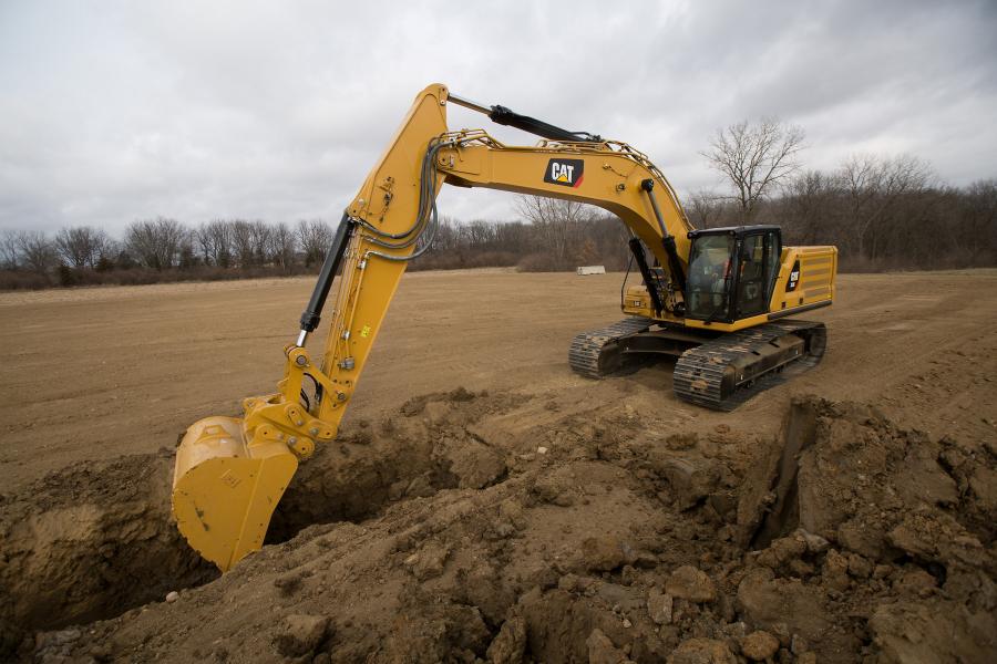 Più opzioni per gli escavatori Caterpillar nella fascia delle 36 t