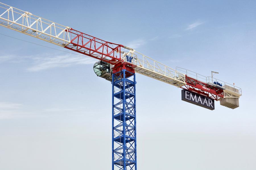 Nurol Construction installa cinque gru Raimondi a Dubai