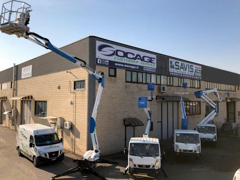 Socage Customer Service e Savis piattaforme aeree aprono un centro assistenza a Brugherio (MB)