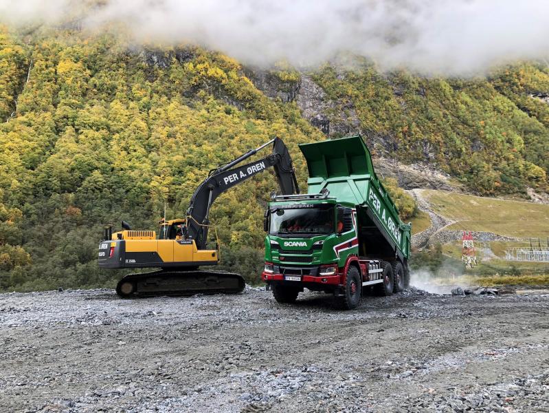 In Norvegia gli Scania G500s 6x6 con trasmissioni Allison sostituiscono i dumper 

