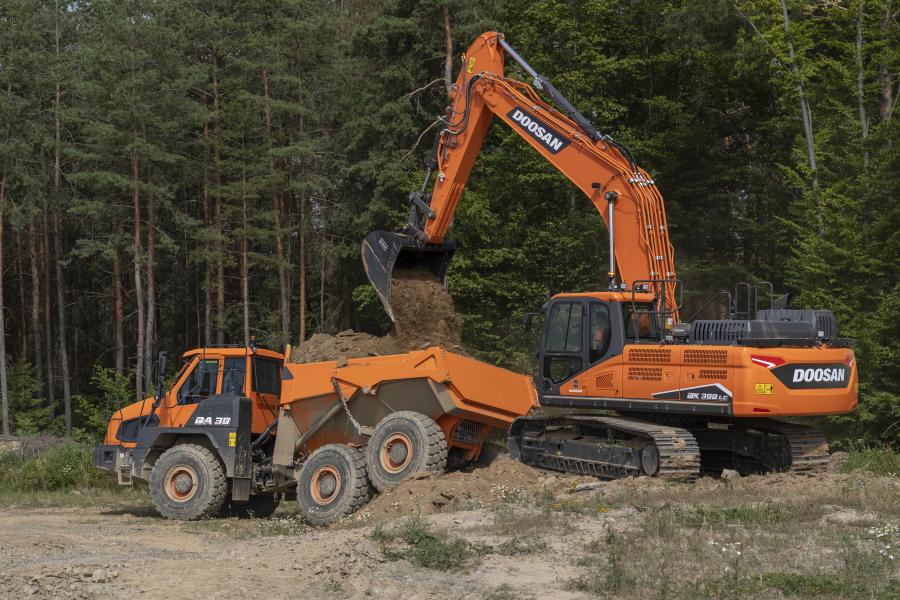 Doosan lancia il nuovo escavatore DX300LC-7 da 30 t Stage V
