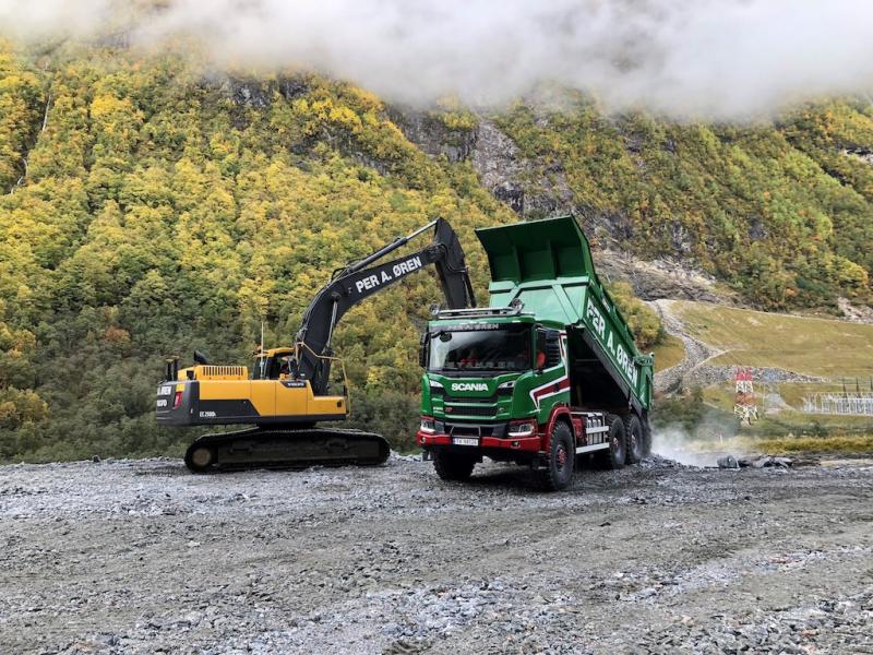 In Norvegia gli Scania G500s 6x6 con trasmissioni Allison sostituiscono i dumper 