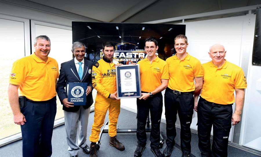JCB Fastrac nel Guinness dei Primati: è il trattore più veloce del mondo