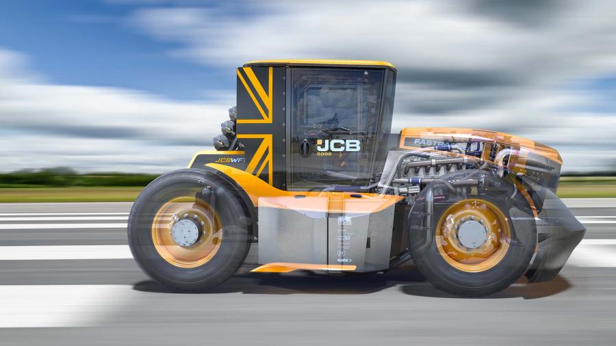JCB Fastrac nel Guinness dei Primati: è il trattore più veloce del mondo