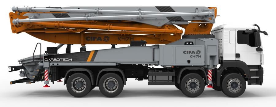 A SaMoTer 2020 CIFA esporrà i suoi modelli di punta di pompe autocarrate e betonpompe

