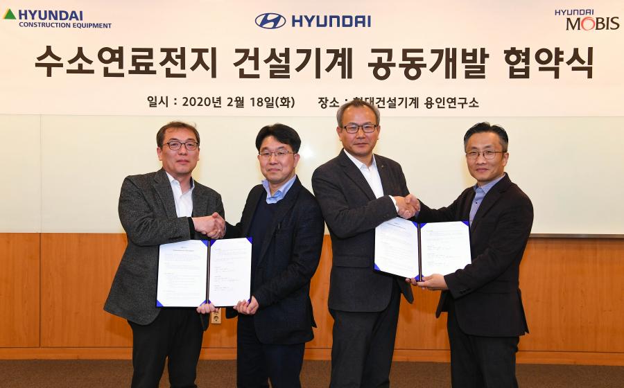 Hyundai: entro il 2023 il primo escavatore a idrogeno al mondo