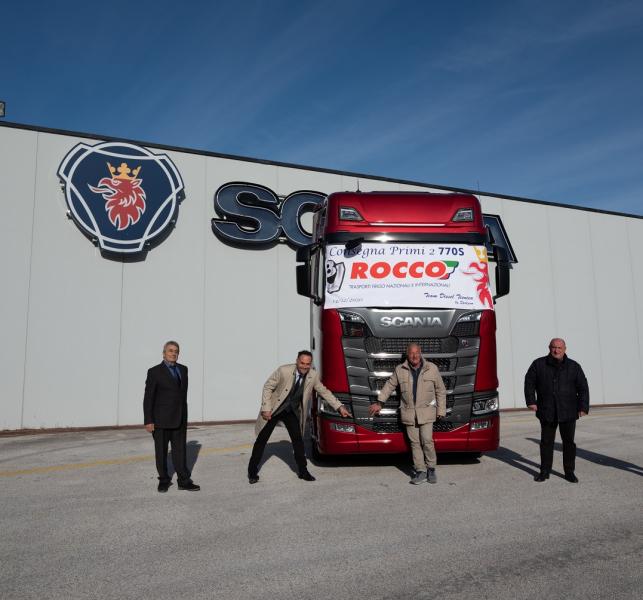 Scania V8: debuttano  in Italia i primi veicoli da 770 CV
