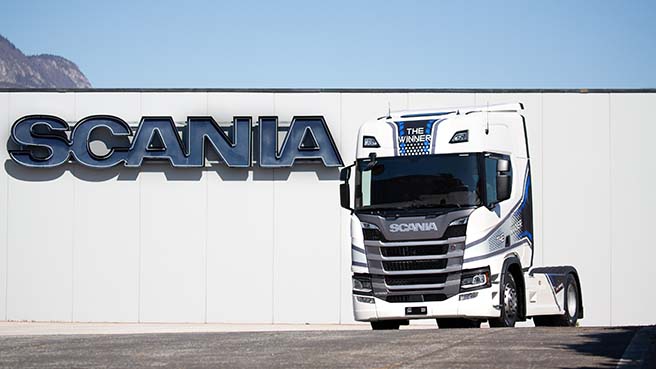 Scania presenta la nuova gamma di autocarri 13 l Euro 6